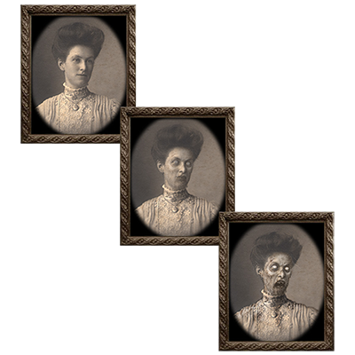 (image for) Changing Portrait - Aunt Eleanor (5 x 7) by Eddie Allen - Click Image to Close